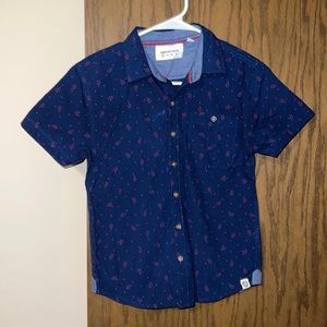 Boys short sleeve button up
